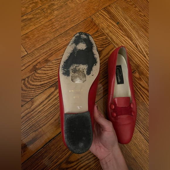 Red 80s Pappagallo Loafers - Picture 7 of 8